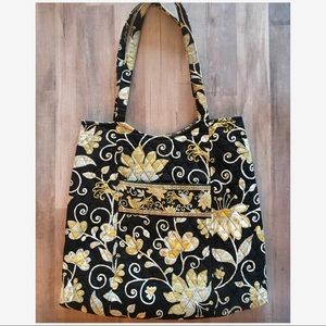 Vera Bradley Tote Bag in “Yellow Bird”
